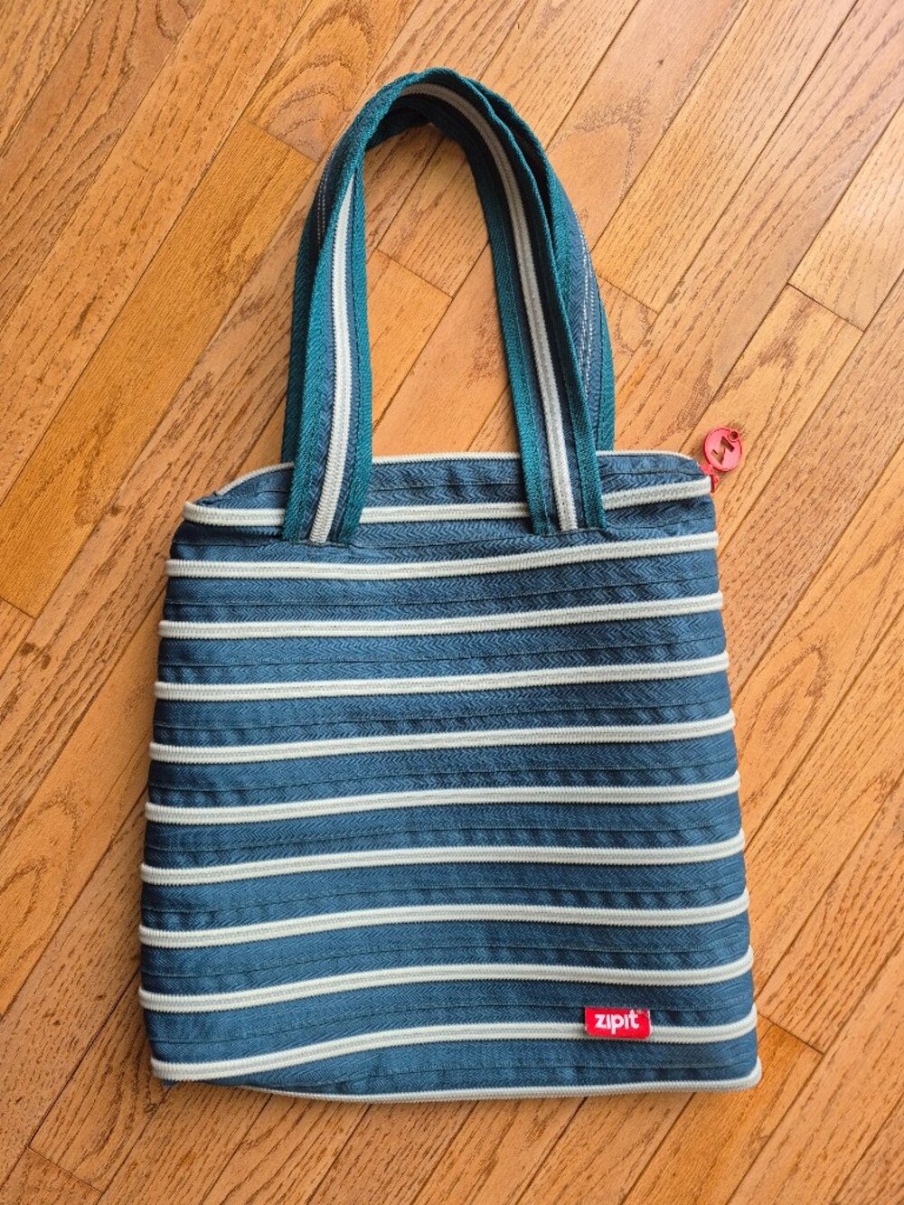 ZIPIT Tango Tote Bag Blue-Green
